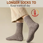 Chaussettes cocooning montantes portées à la cheville