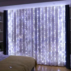 Guirlande lumineuse rideau LED blanc chaud, photo du fournisseur