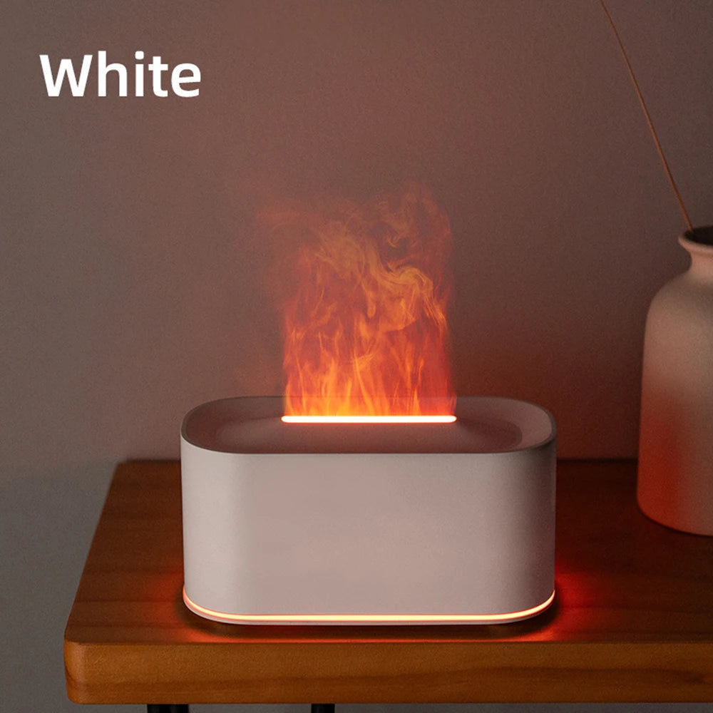 Diffuseur effet flamme blanc